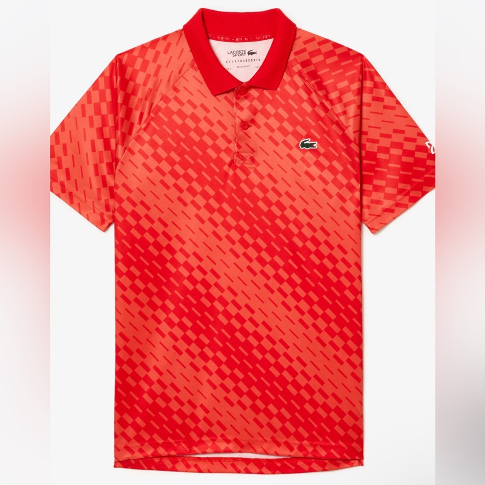 LACOSTE Men's Lacoste Tennis x Novak Djokovic Fan Version Polo, Size XXL, NWOT